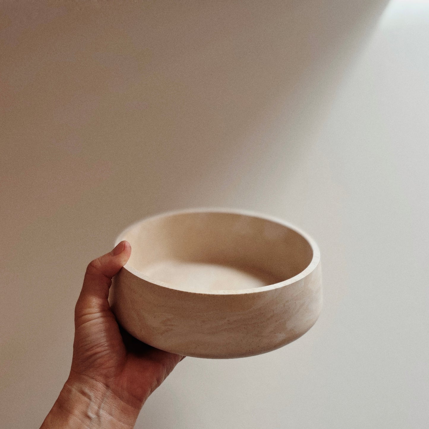 Marble Bowl with Menorcan Sand